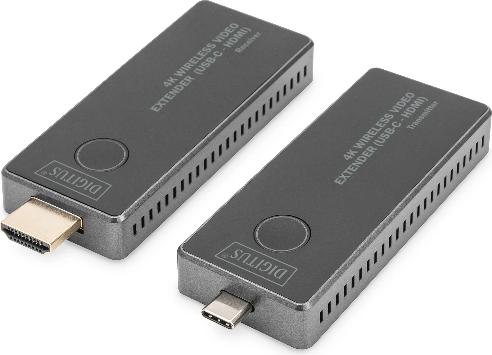 Brezžični AV oddajnik in sprejemnik Digitus 4K Wireless Video Extender, 30 m, USB-C - HDMI