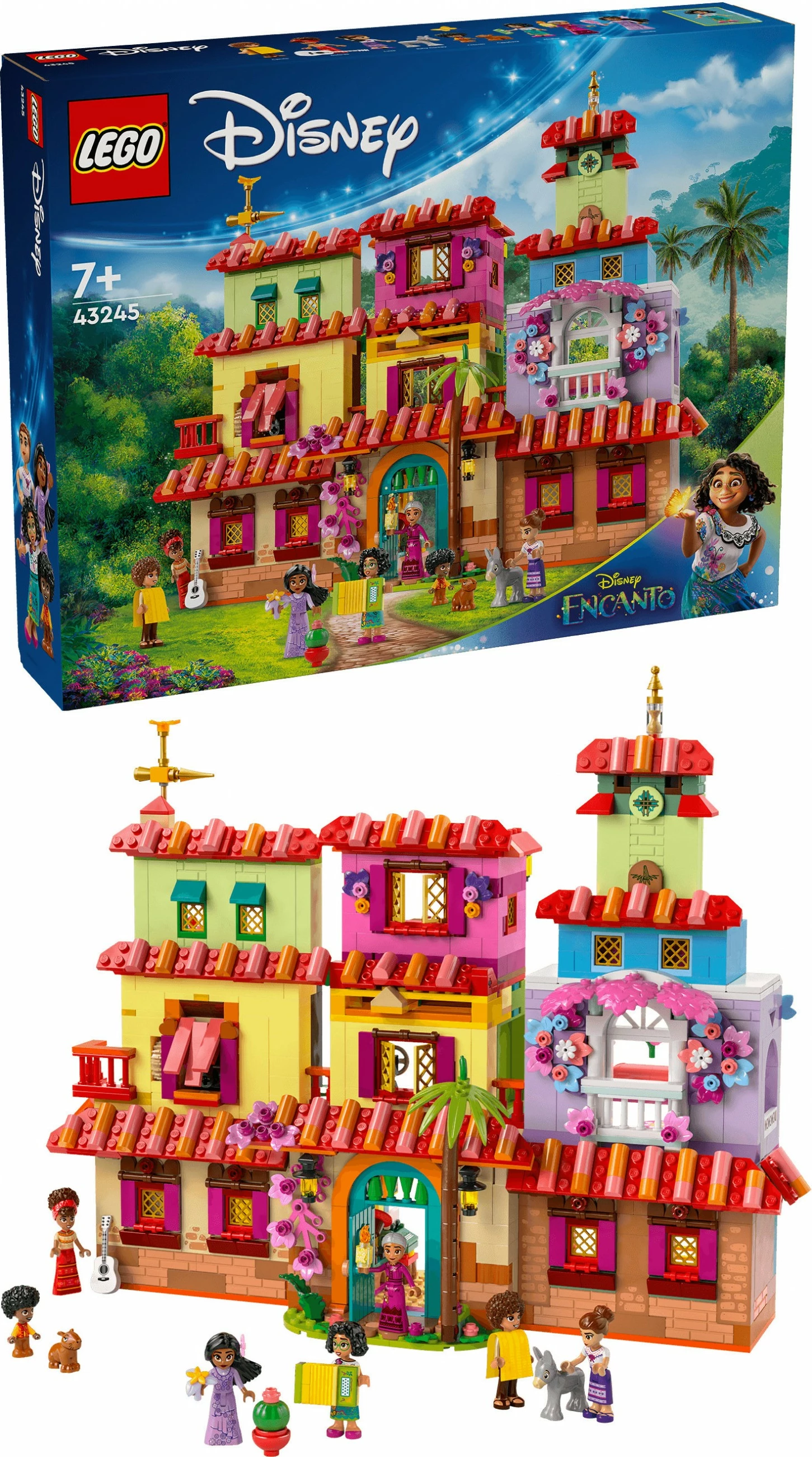 Svetla čarobna hiša Encanto, LEGO Disney 43245
