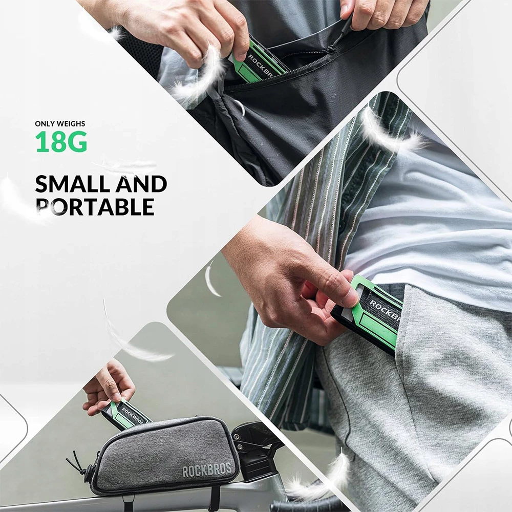 Reflektivni trak Rockbros 49210008001, zelen