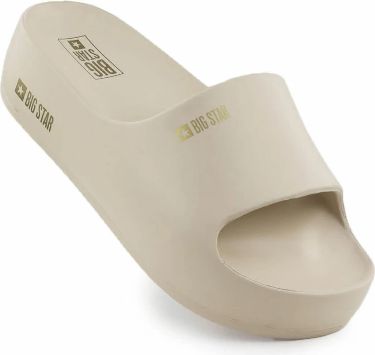 Platformni copati za ženske Big Star, bež