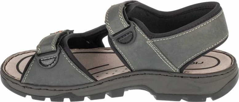 Sandali za moške Rieker, sivi