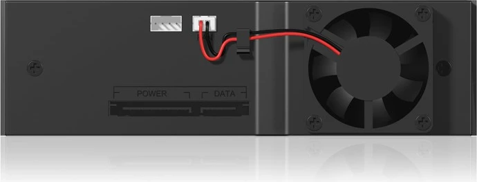 Zaloga za HDD/SSD 3,5" v 5,25" mesta ICY BOX IB-170SK-B, SATA, črna