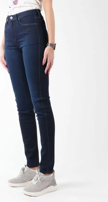 Hlače za ženske, temno modre — Lee Scarlett High W Jeans L626AYNA