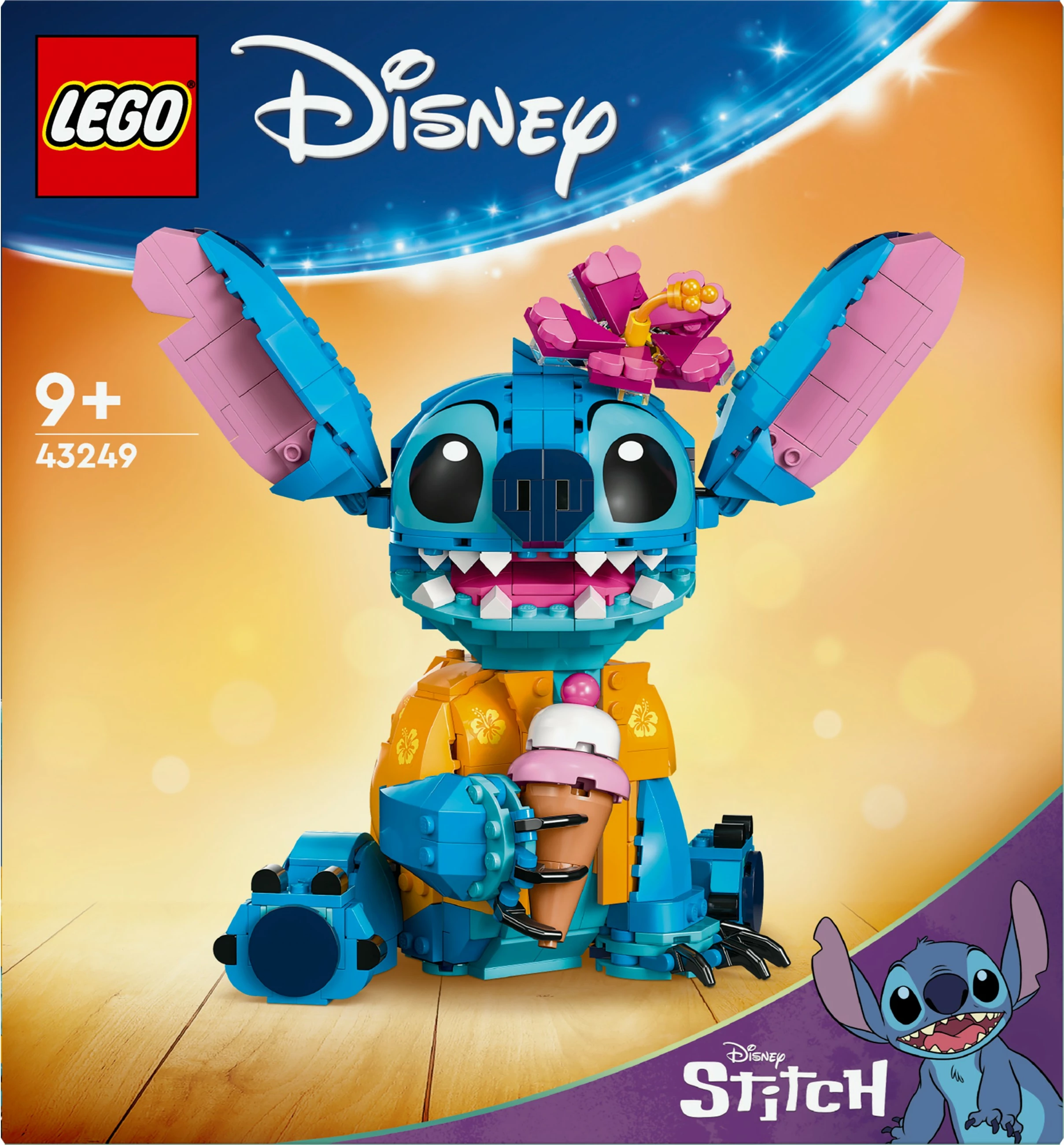 Set za sestavljanje Stitch, LEGO, 9+, plastika, 730 kosov, večbarven
