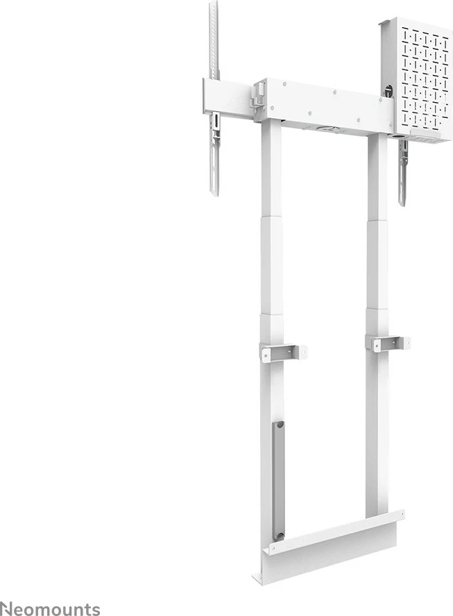 Motorni stenski nosilec za TV do 100'', Newstar WL55-875WH1, bel