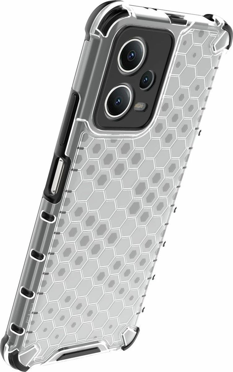 Ovitek za telefon Honeycomb Hurtel za Xiaomi Redmi Note 12 5G / Poco X5 5G, črn