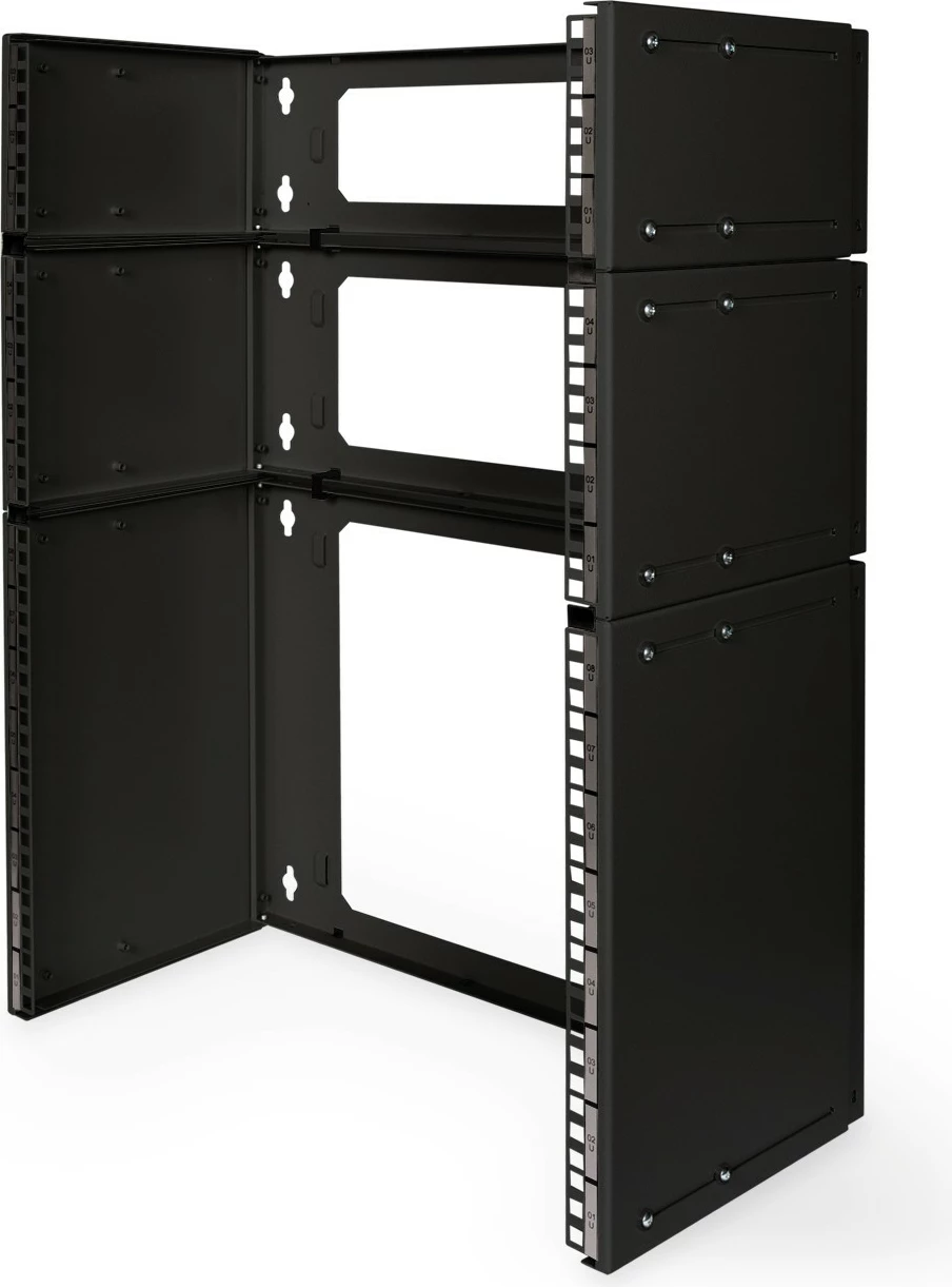 Stenski rack 4U, 19 inch, črn Digitus