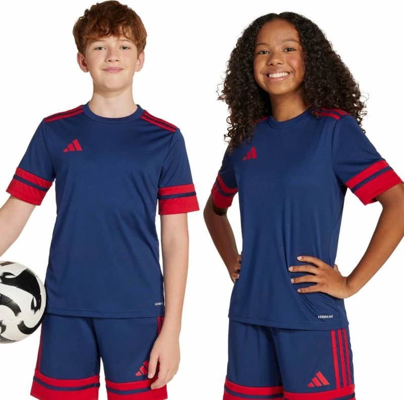 Majica za otroke adidas Squadra 25 Jr, modra