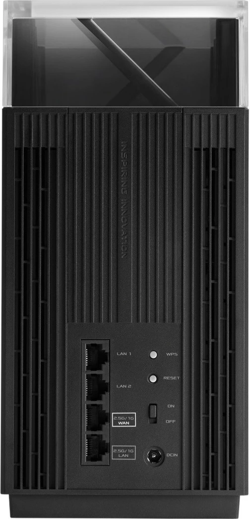 Napreden usmerjevalnik ZenWiFi Pro ET12 Asus, WiFi 6E, AX11000, xDSL, črn, 1 kos