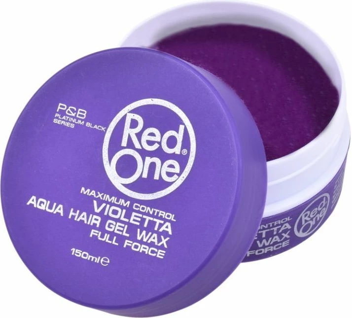 Vosk za lase Red One Aqua Hair Gel Wax Full Force Violetta, 150 ml