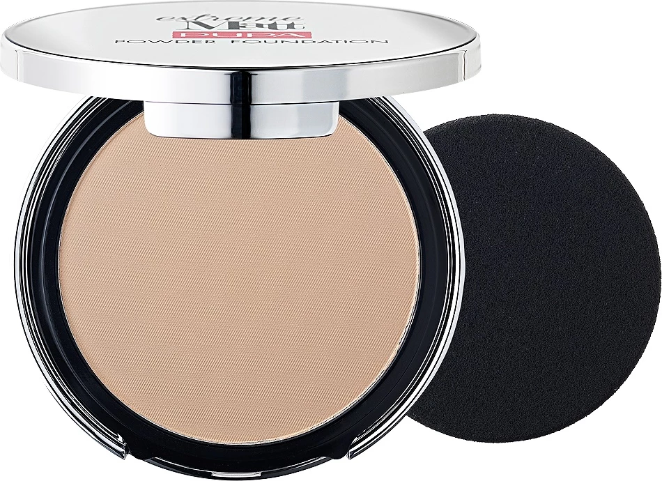 Kompakten mat puder za ženske Extreme Matt Compact Powder Foundation Pupa Milano 030 Nude, 11 g