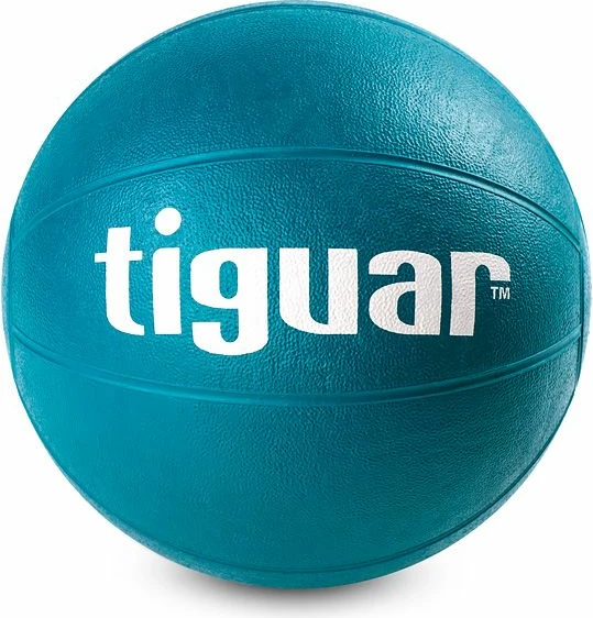 Žoga za vadbo 2 kg, modra, Tiguar