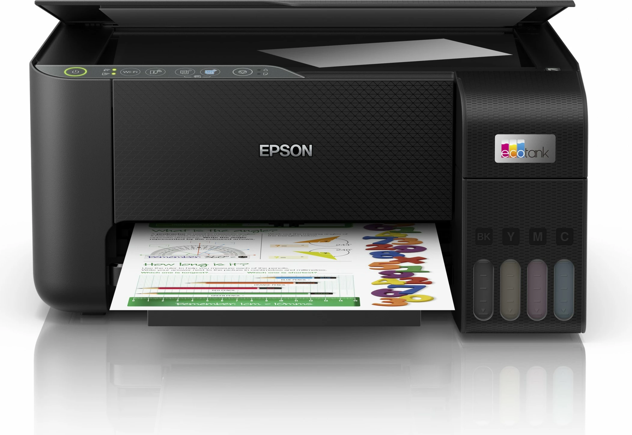 Multifunkcijski tiskalnik Epson EcoTank ET-2860, A4, Wi‑Fi, črn