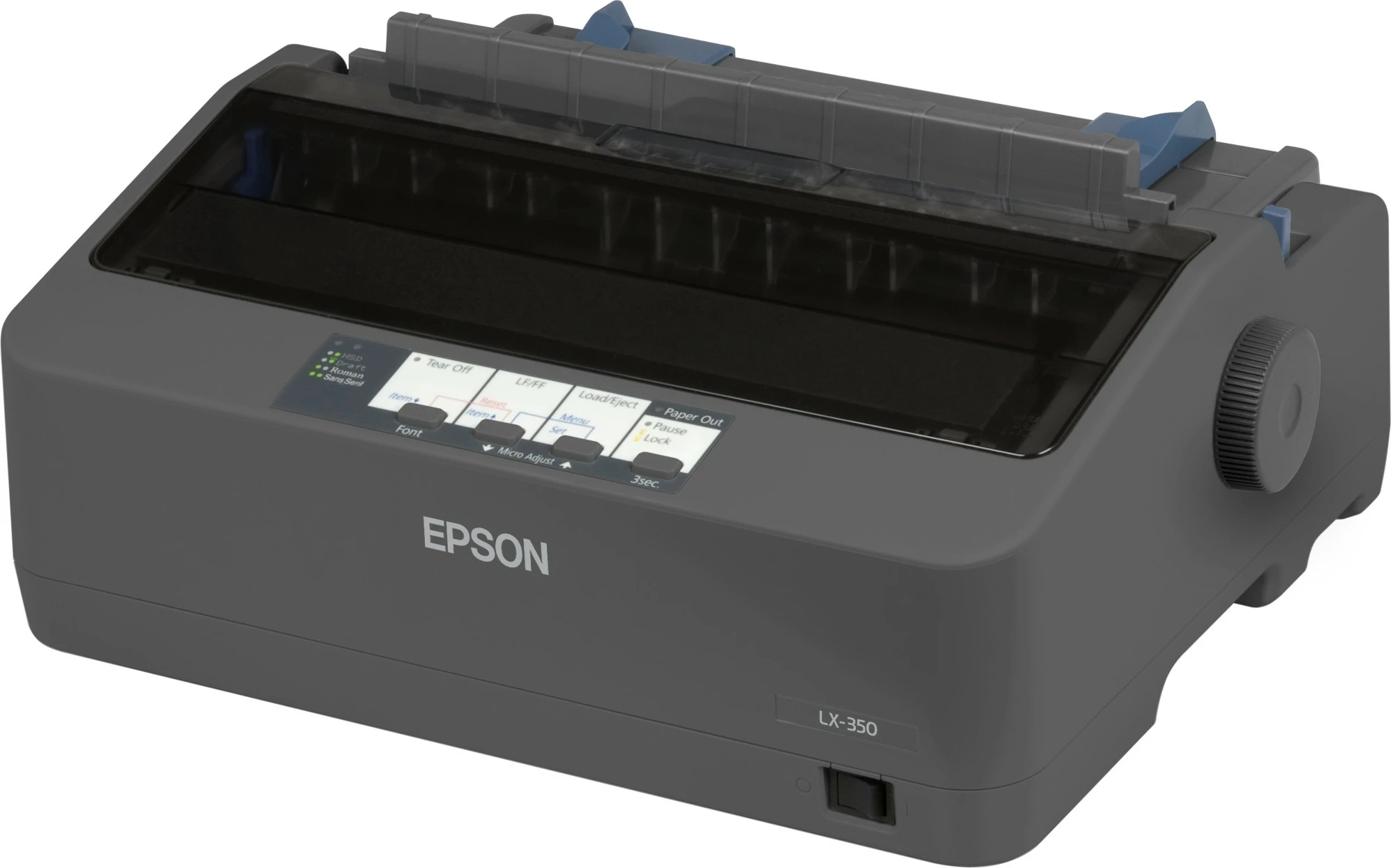 Dot matrix tiskalnik Epson LX-350, 9-pin, 128 KB, 357 cpr, 240x144 DPI