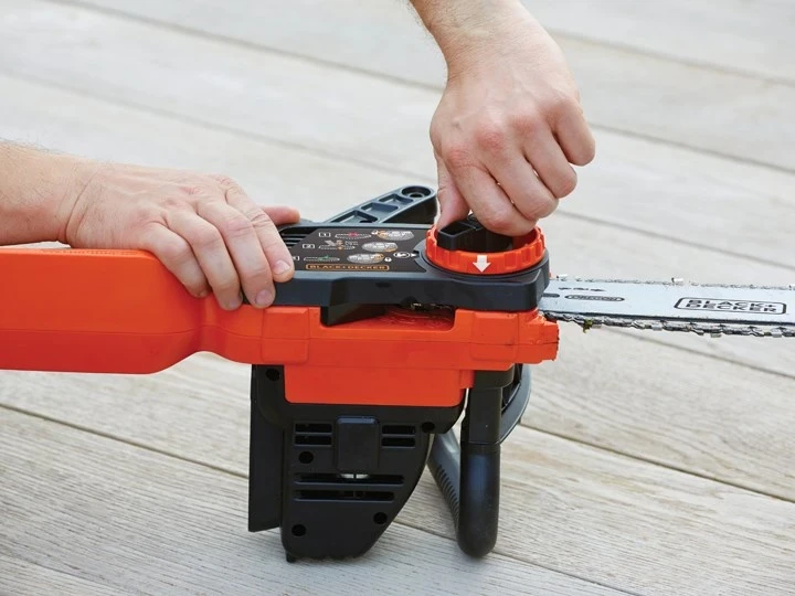 Električna žaga Black & Decker GKC1825L20, črno/oranžna