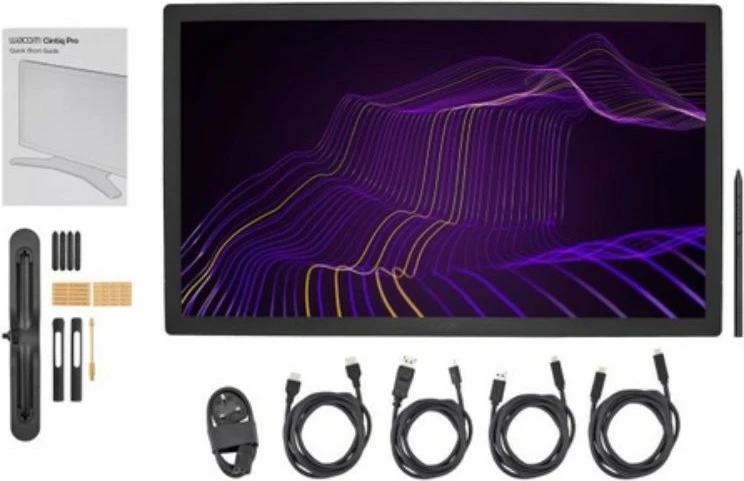 Grafična tablica Cintiq Pro 27 Wacom, Pen, 26,9", 4K UHD, IPS, črna