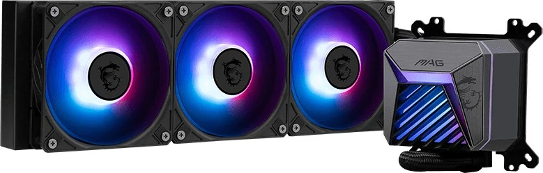 All-in-one vodno hlajenje 240 (2x12 cm), črno MSI MAG Coreliquid A15