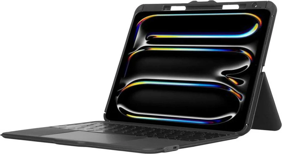 Ovitek s Bluetooth tipkovnico Targus VersaVu za iPad Pro 13-palčni (M4), španski, črn