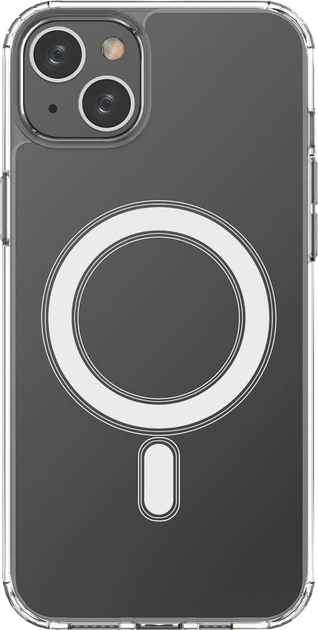 Ovitek za iPhone 14 Plus, MagSafe, prosojen — Hurtel
