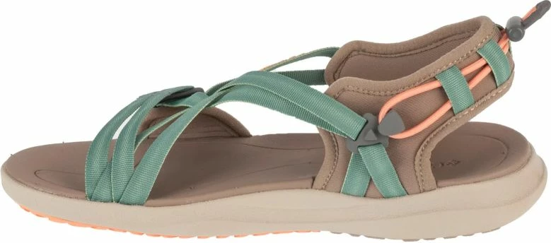 Sandali za ženske, Columbia, zeleni