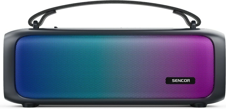 Bluetooth zvočnik Sencor SSS 3000 KIDS, 16 W, LED panel, črn