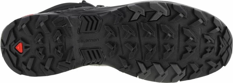 Treking čevlji Salomon X Ultra 4 Mid Wide GTX, črno-sivi