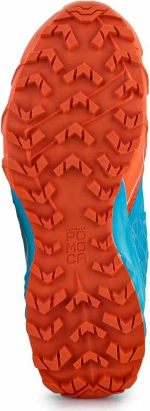 Tekmovalne tekaške atlete, Dynafit Feline Sl, modro-oranžne