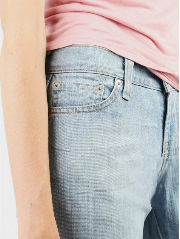 Široke kavbojke (bootcut) Levi's za ženske, modre