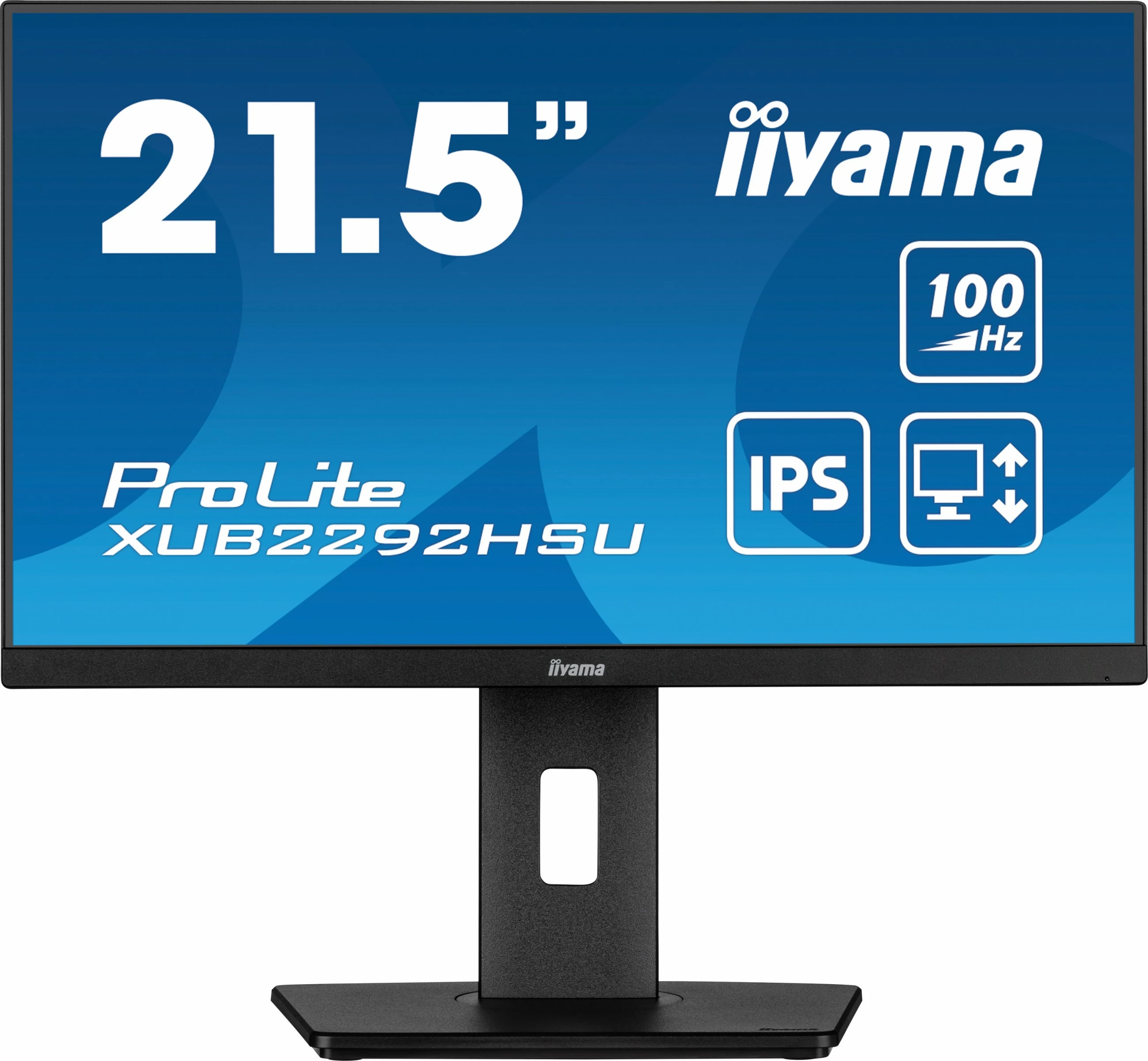 22" IPS monitor iiyama ProLite XUB2292HSU-B6, Full HD, LED, črn