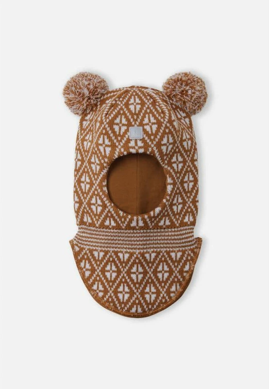 Zimska balaklava za otroke Reima, rjava