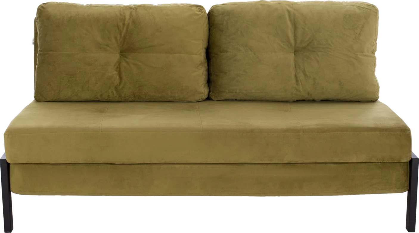 Sedežna garnitura postelja Constance FH3079.13 žamet olivno zelena 150x87x79 cm