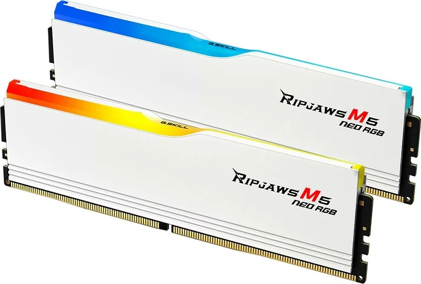 RAM memorija G.Skill Ripjaws M5 Neo RGB 32GB (2x16GB) DDR5 6000 MT/s, bela