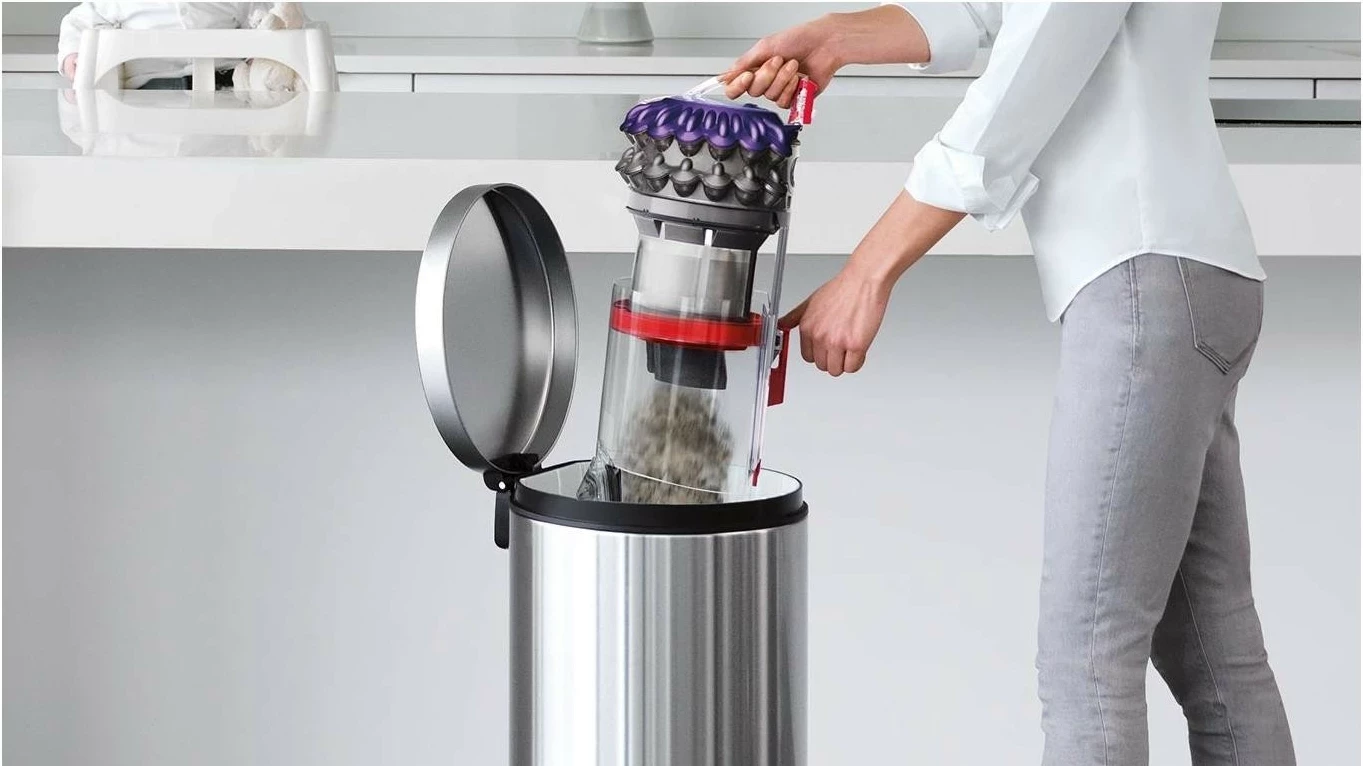 Sesalnik brez vrečke za trda tla in preproge Dyson Big Ball Parquet 2, srebrn