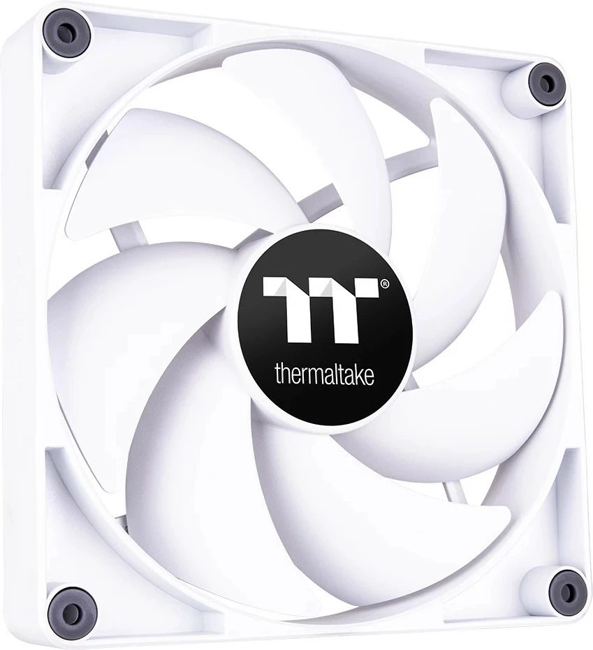 Ventilator za ohišje Thermaltake CT120 120 mm, 2 kosa, bel
