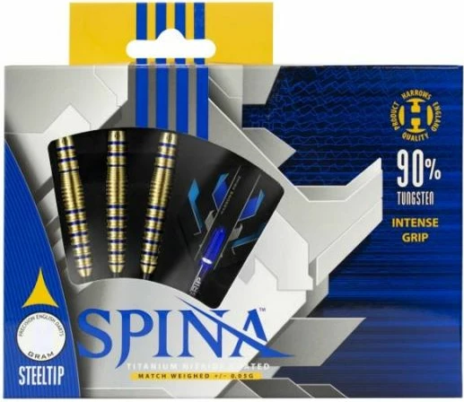 Puščice, Harrows Spina Gold, 90% Steeltip