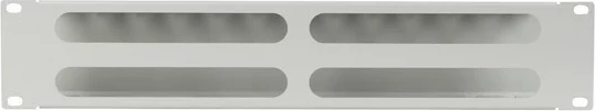 Organizator kablov Lanberg 19'' 2U s pokrovom tip A, siv