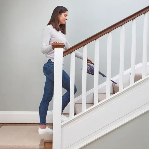 Ročni sesalnik Black & Decker, 36 W, vijolično/siv