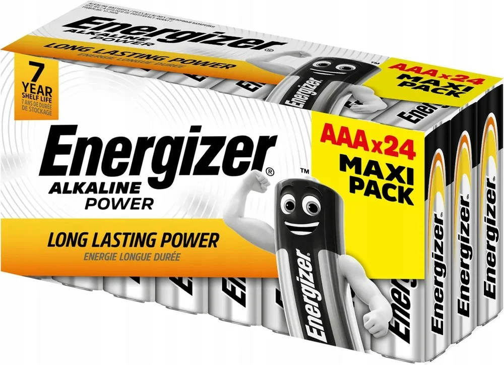 Baterije Energizer Power Seal LR03/AAA, 24 kosov, alkalne