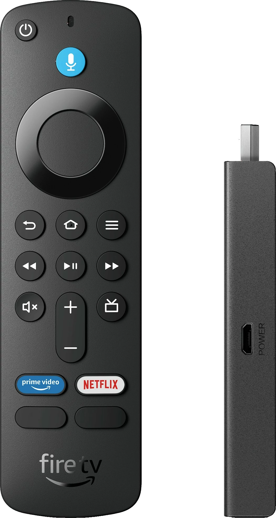 Predvajalnik za pretakanje Full HD, Amazon Fire TV Stick HD, Alexa Voice Remote, črn