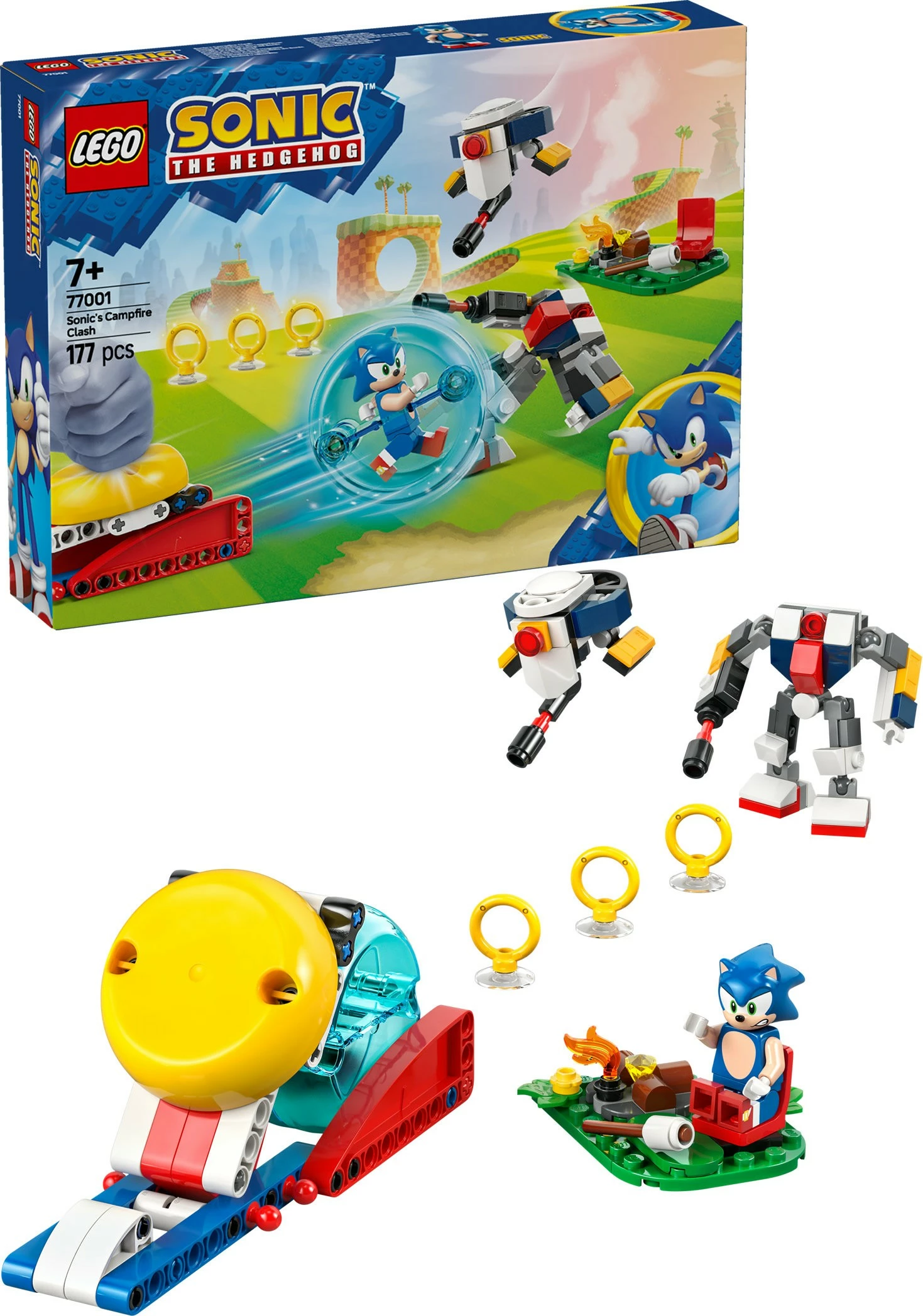 Set gradnikov Sonic the Hedgehog 77001, 177 kosov