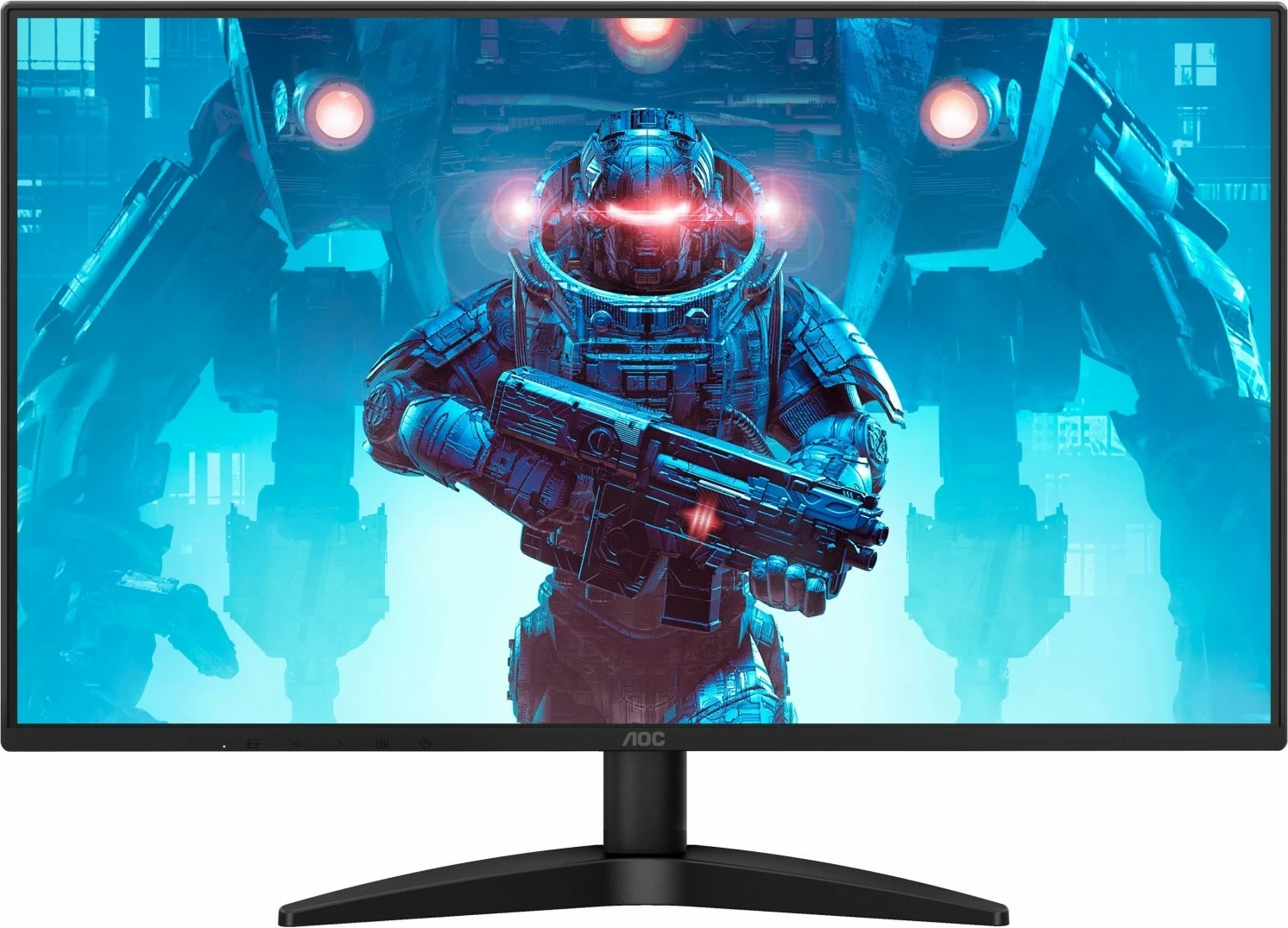 Monitor AOC B36X, 27", IPS, Full HD, 144Hz, HDR10, črn