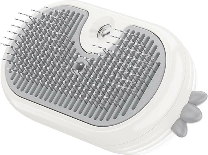 Parna krtača za dlako, Rojeco RZSRK35-02, za mačke in majhne/srednje pse, bela