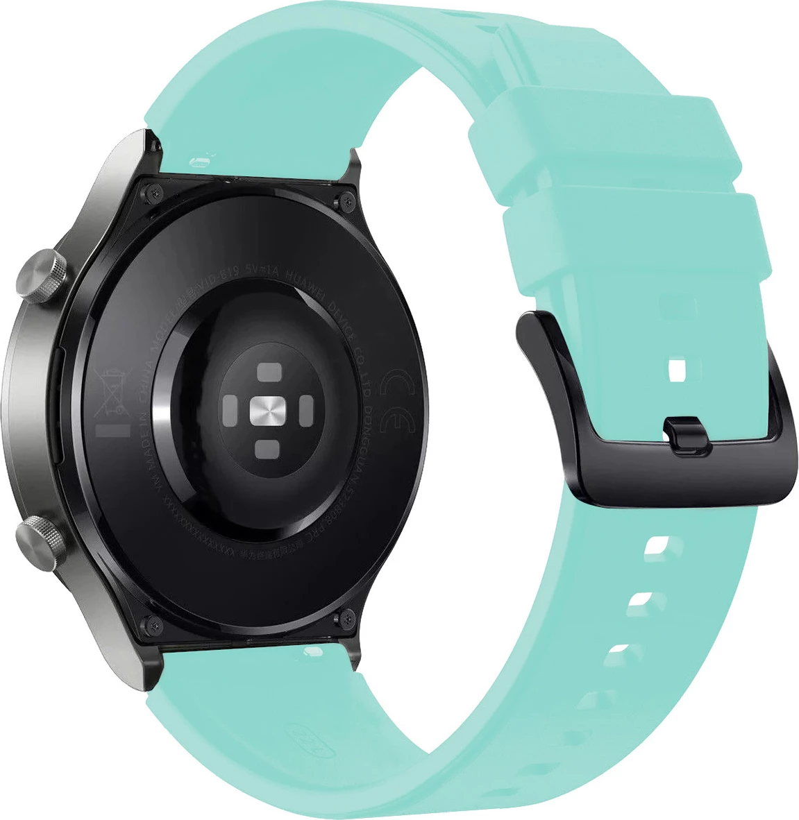 Silikonski pašček za Huawei Watch GT 2/3/4/2 Pro/3 Pro/4 Pro/GT 2e 46 mm Hurtel, svetlo zelen