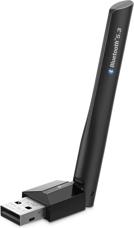 Bluetooth adapter TP-Link UB500 Plus, USB Type-A, Bluetooth 5.3, črn