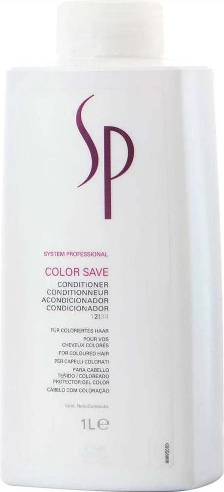 Regenerator za barvane lase za ženske Wella Professionals SP Color Save, 1000 ml