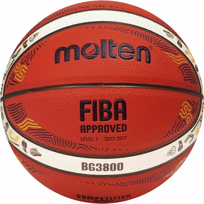 Košarkarska žoga Molten, oranžna