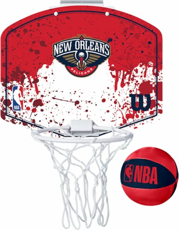 Mini košarkarska tabla z logotipom New Orleans Pelicans Wilson WTBA1302NOP