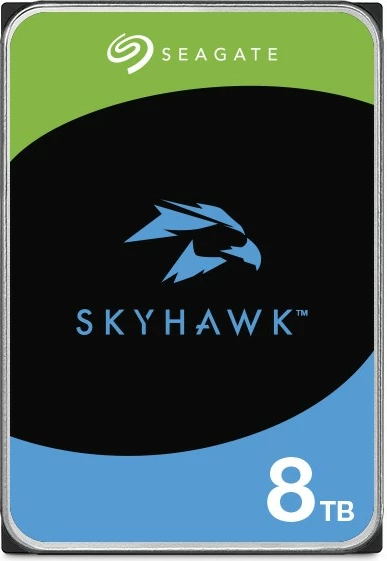 Notranji trdi disk 8 TB Seagate SkyHawk, 256 MB, 3,5", Serial ATA III