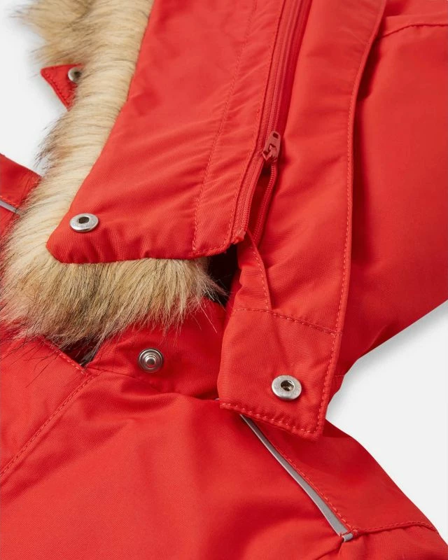 Zimska trenerka za otroke Reima, rdeča