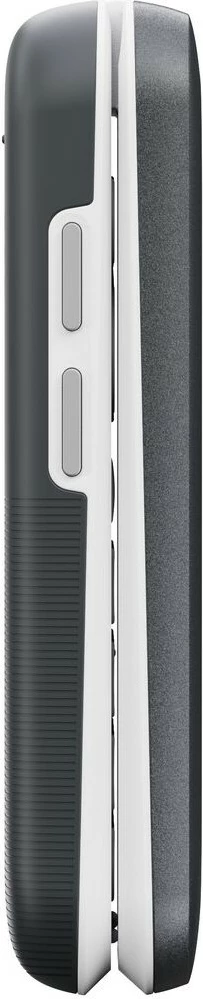 Clamshell mobilni telefon Doro Leva L30, 2,8", 2 MP, 1150 mAh, črn, bel